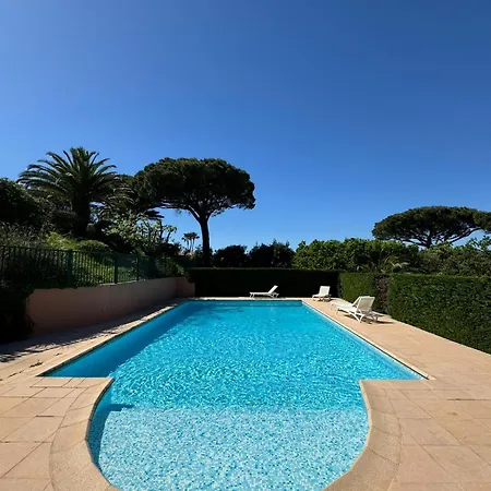 Vue Donnant Sur Le Golfe De St Tropez, 2 Chambres, 6 Pers, Piscine Commune